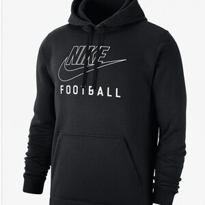 Nike Swoosh Club Fleece Men's Football Pullover Hoodie size Large
